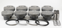 Mahle Motorsport 930258401 Mahle MS Piston Set of 8 Ford 5.2L Voodoo 315cid 3.710in Bore 3.661 Stk 5.9 Rod .827 Pin 7.8cc 12CR