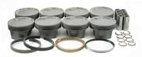 Mahle Motorsport 930261940 Mahle MS Piston Set Ford 514ci 4.44in Bore 4.150in Stroke 6.7in Rod 0.990 Pin -28cc 9.9CR - Set of 8