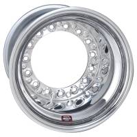 Weld 570-5024M Weld Wide 5 HS Direct MT 15x10 / 5x10.25 BP / 4in. BS Polished Assembly - Mod Outer BL / No Cover