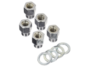 Weld 601-1452 Weld Open End Lug Nuts w/Centered Washers 12mm x 1.5 - 5pk
