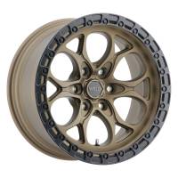 Weld W10609089500 Weld Off-Road Ledge Six 20x9 / 6x135 BP / ET00 / BS5.00 Satin Black Wheel