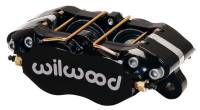 Wilwood 120-11481 Wilwood Caliper-Dynapro Dust-Boot 5.25in Mount - Blk 1.38in Pistons .81in Disc