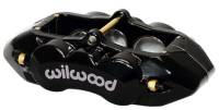 Wilwood 120-11712-BK Wilwood Caliper-D8-6 L/H Front Black 1.88/1.38/1.25in Pistons 1.25in Disc
