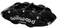 Wilwood 120-12003-BK Wilwood Caliper-Narrow Superlite 6R-LH - Black 1.38/1.12/1.12in Pistons 1.10in Disc