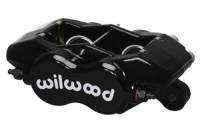 Wilwood 120-13843-BK Wilwood Forged Dynalite Internal Caliper Type III Black 1.75in Piston .38in Rotor