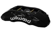 Wilwood 120-14599-BK Wilwood Caliper-TX6R- R/H - Black 1.62/1.38/1.38in Pistons 1.38in Disc