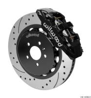Wilwood 140-14588-D Wilwood AERO6 Front Kit 15.00in BBK - 08-12 Audi A4/A5/S5 - Drilled & Slotted Rotor