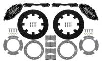 Wilwood 140-16629 Wilwood 17-21 Can-Am X3RS Black 6-Piston Rear Kit 11.25in - Undrilled Rotors