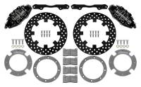 Wilwood 140-16629-D Wilwood 17-21 Can-Am X3RS Black 6-Piston Rear Kit 11.25in - Drilled Rotors