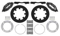 Wilwood 140-16632 Wilwood 2014+ Polaris RZR XP 1000 Front Kit 11.25in - Black