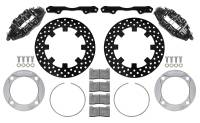 Wilwood 140-16632-D Wilwood 2014+ Polaris RZR XP 1000 Front Kit 11.25in Drilled - Black