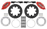 Wilwood 140-16632-DR Wilwood 2014+ Polaris RZR XP 1000 Front Kit 11.25in Drilled - Red