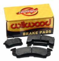 Wilwood 15A-9977K Wilwood PolyMatrix Pad Set - 6617 A W6A /W4A AERO 4/6 (.670in Thk)