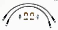 Wilwood 220-10988 Wilwood Flexline Kit Universal. 18in M10 x 1.0 BF to 1/8-27 NPT