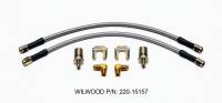 Wilwood 220-15157 Wilwood Flexline Kit Front MG-TD 50-53