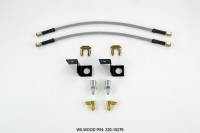 Wilwood 220-15276 Wilwood Flexline Kit 14 inch -3 M10-1.5 IF 1/8 NPT 90 Degree