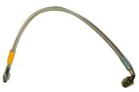 Wilwood 220-6414 Wilwood 22in OAL Flexline -3 Hose to -3 Female 90 Degree End