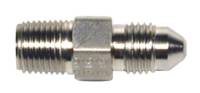 Wilwood 220-6956 Wilwood Inlet Fitting - 1/8-27 NPT to -3 (Straight)