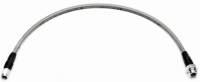 Wilwood 220-8222 Wilwood 19in OAL Flexline -3 Hose to M10 x 1.00 to -3 Female Bubble Flare