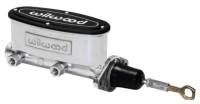 Wilwood 260-14157-P Wilwood High Volume Tandem M/C - 15/16in Bore Ball Burnished-W/Pushrod - Early Mustang