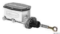 Wilwood 260-15521-P Wilwood Compact Tandem Master Cylinder - 15/16in Bore - w/Pushrod fits Mustang (Ball Burnished)