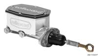 Wilwood 260-15543-P Wilwood Compact Tandem Master Cylinder - 1.12in Bore - w/Pushrod - Fits Mustang (Ball Burnished)