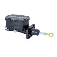 Wilwood 260-16791-BK Wilwood Compact Tandem Master Cylinder w/ Mopar 4 Bolt Flange w/ Pushrod 15/16in Bore - Black