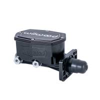 Wilwood 260-16792-BK Wilwood Compact Tandem Master Cylinder w/ Mopar 4 Bolt Flange 1in Bore - Black