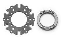 Wilwood 270-12635 Wilwood Hub Kit-Splined Sprint Axle Clamp-Dynamic 6 x 5.50 BC w/ T-Nuts (GEN II)
