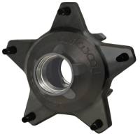 Wilwood 270-6735BD Wilwood Hub-Starlite 55 Front w/Cap Std. Offset 5/8 Studs-Drilled-Black