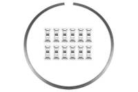 Wilwood 300-14913 Wilwood 8.80in Diameter Dynapro Lug Rotor and Snap Ring Dynamic Kit - Stainless Steel