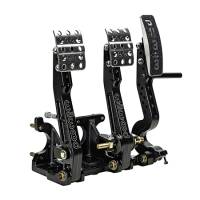 Wilwood 340-16602 Wilwood Adjustable Balance Bar Brake, Clutch, Throttle - Floor Mount - 4.75-5.75:1