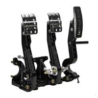 Wilwood 340-16604 Wilwood Adjustable Tru-Bar Brake, Clutch, Throttle - Floor Mount - 4.75-5.75:1