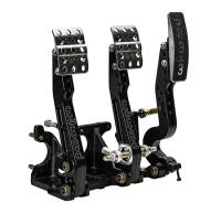 Wilwood 340-16605 Wilwood Adjustable Tru-Bar Brake, Clutch, Throttle w/ Linkage - Floor Mount - 4.75-5.75;1