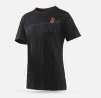 Akrapovic 802042 Akrapovic Mens Corpo T-Shirt Black - S