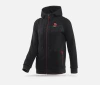 Akrapovic 802057 Akrapovic Mens Corpo Zip Hoodie Black - Large