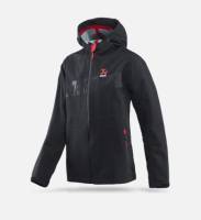 Akrapovic 802069 Akrapovic Mens Corpo Rain Jacket Black - M