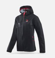 Akrapovic 802078 Akrapovic Womens Corpo Rain Jacket Black - XL