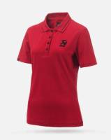 Akrapovic 802151 Akrapovic Womens Corpo Polo Red - Small