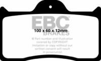 EBC Brakes DP3038C EBC Brakes Redstuff Ceramic Brake Pads