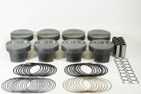 Mahle Motorsport 930245130 Mahle MS Piston Set 408ci 4.030in Bore 4in Stroke 6.250in Rod .927 Pin -6.5cc 11.6 CR - Set of 8