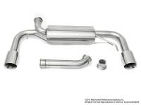 Neu-F Axle Back 2.5" Performance Exhaust With Muffler 2012-up Fiat Abarth 1.4L Turbo - NF.3001