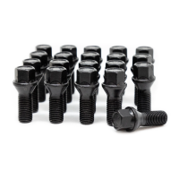 fifteen52 52-BOLT-M14X15X28BL fifteen52 Lug Bolt M14x1.5 28mm Length 17mm Hex Head - Black