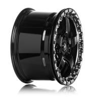 Forgestar - Forgestar F00170022P45 Forgestar D5 Beadlock 17x10 / 5x120 BP / ET45 / 7.3in BS Gloss Black Wheel - Image 3