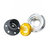 Fuelab 63702 Fuelab Remote Fuel Filler Neck & Flange w/Cap