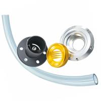 Fuelab 63712 Fuelab Remote Fuel Filler Kit w/Cap & 3ft Hose
