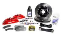 EBC Brakes BBK060RED-1 EBC Racing 06-18 BMW X5 (E70/F15) Red Apollo-6 Calipers 380mm Rotors Front Big Brake Kit