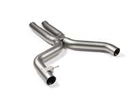Akrapovic E-BM/T/14 Akrapovic 2021+ BMW G87 M2, G80 M3 & G82 M4 Evolution Short Link pipe w/o Resonator (Titanium) - Fits 2021-2026 BMW M4