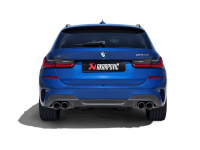 Akrapovic S-BM/T/30H Akrapovic 20-22 BMW M340i (G20, G21) Slip-On Line (Titanium) (Requires BMW Part #18308686640) - Fits 2020-2022 BMW M340i