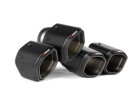 Akrapovic - Akrapovic TP-CT/79 Akrapovic 2024+ BMW M5 (G90,G99) Hexagonal Carbon Fiber Tail Pipe Set - Fits 2025-2026 BMW M5 - Image 2